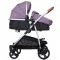 Carucior gemeni Chipolino Duo Smart 2 in 1 lilac