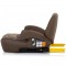 Inaltator auto Chipolino Safy I-Size 125-150 cm macadamia cu sistem Isofix