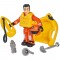 Jet ski Simba Fireman Sam Juno 16 cm cu figurina si accesorii