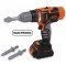 Jucarie Smoby Bormasina electronica Black & Decker cu accesorii