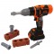 Jucarie Smoby Bormasina mecanica Black & Decker cu accesorii