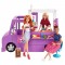 Masina Barbie by Mattel Rulota cu mancare si accesorii