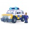 Masina de politie Simba Fireman Sam Police Car cu figurina Malcolm si accesorii