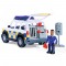 Masina de politie Simba Fireman Sam Police Car cu figurina Malcolm si accesorii