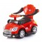 Masinuta de impins Chipolino Super Car red cu maner si copertina