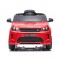 Masinuta electrica Chipolino SUV Land Rover Discovery cu scaun din piele si roti EVA red