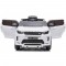 Masinuta electrica Chipolino SUV Land Rover Discovery cu scaun din piele si roti EVA white