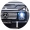 Masinuta electrica Chipolino SUV Mercedes Maybach G650 black cu scaun din piele si roti EVA