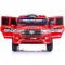 Masinuta electrica Chipolino SUV Police Patrol cu scaun din piele red