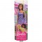 Papusa Barbie by Mattel Fashionistas cu tinuta petrecere FXL69