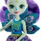 Papusa Enchantimals by Mattel Patter Peacock cu figurina