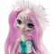 Papusa Enchantimals by Mattel Sybill Snow Leopard cu figurina Flake