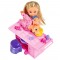 Papusa Simba Evi Love Babysitter 12 cm cu figurina si accesorii