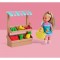 Papusa Simba Evi Love Fruit Stand 12 cm cu accesorii