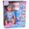 Papusa Simba New Born Baby, Baby Doll 43 cm cu accesorii albastru