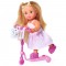 Papusa Simba Steffi Love Cute Walk papusa 29 cm, papusa 12 cm, 2 figurine si accesorii