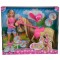 Papusa Simba Steffi Love, Lovely Horse 29 cm cu cal si accesorii