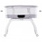 Patut cu leganare si cantar integrat Chipolino Sogno 2 in 1 grey