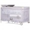 Patut pliabil Chipolino Palace Hippo grey