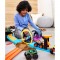 Pista de masini Hot Wheels by Mattel Monster Truck Pit and Launch Team Mega Wrex cu 2 masinute