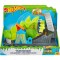 Pista de masini Hot Wheels by Mattel Toxic Dino coaster attack cu masinuta