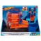 Pista de masini Hot Wheels by Mattel City Spin Dealership cu 1 masinuta