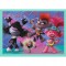 Set puzzle 4 in 1 Trefl DreamWorks Trolls, Turneul trolilor, 1x35 piese, 1x48 piese, 1x54 piese, 1x70 piese