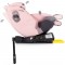 Scaun auto Chipolino Premium I-Size 40-150 cm cu sistem Isofix pink marshmallow
