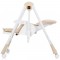 Scaun de masa Chipolino Milk Shake 2 in 1 beige