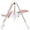 Scaun de masa Chipolino Milk Shake 2 in 1 flamingo