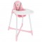 Scaun de masa Pilsan Practical pink