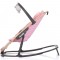 Scaunel balansoar Chipolino Senso pink marshmallow wood