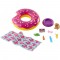 Set Barbie by Mattel Colac in forma de gogoasa cu figurina catelus si accesorii