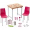 Set Barbie by Mattel Estate Masa cu scaune si accesorii DVX45