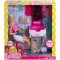 Set Barbie by Mattel Estate Salon de infrumusetare cu papusa si accesorii