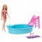 Set Barbie by Mattel Fashion and Beauty Piscina si papusa