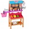 Set Barbie by Mattel I can be Magazin alimentar FJB27 cu accesorii