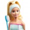 Set Barbie by Mattel Wellness and Fitness papusa cu figurina si accesorii GJG55