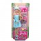 Set Barbie by Mattel Wellness and Fitness papusa cu figurina si accesorii GJG55