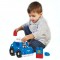 Set constructie Fisher Price Mega Blocks Masina de politie cu 6 piese