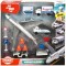 Set de joaca aeroport Dickie Toys Airport Playset cu 13 piese