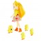 Set Enchantimals by Mattel Dinah Duck With Slosh And Family Papusa cu 4 figurine