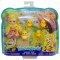 Set Enchantimals by Mattel Dinah Duck With Slosh And Family Papusa cu 4 figurine