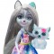 Set Enchantimals by Mattel papusa Hawna Husky, figurina Whipped Cream si accesorii