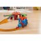 Set Fisher Price by Mattel Thomas and Friends 3 in 1 cu sina, vagoane si locomotiva motorizata