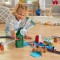 Set Fisher Price by Mattel Thomas and Friends Bridge Lift Thomas and Skiff cu sina, locomotiva motorizata si vagon