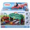 Set Fisher Price by Mattel Thomas and Friends Knapford Station cu sina, vagon si locomotiva