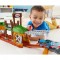 Set Fisher Price by Mattel Thomas and Friends Walking Bridge cu sina si locomotiva motorizata