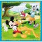 Set puzzle 3 in 1 Trefl Disney Mickey Mouse Mickey si prietenii 1x20 piese 1x36 piese 1x50 piese
