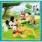 Set puzzle 3 in 1 Trefl Disney Mickey Mouse Mickey si prietenii 1x20 piese 1x36 piese 1x50 piese